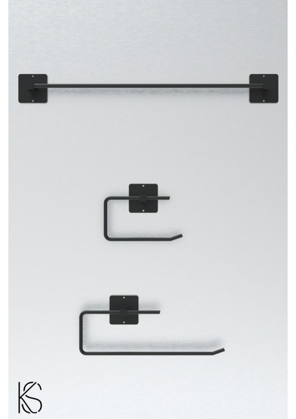 Çok Renkli Yapışkanlı Uzun Havluluk Rulo ve Peçetelik Seti