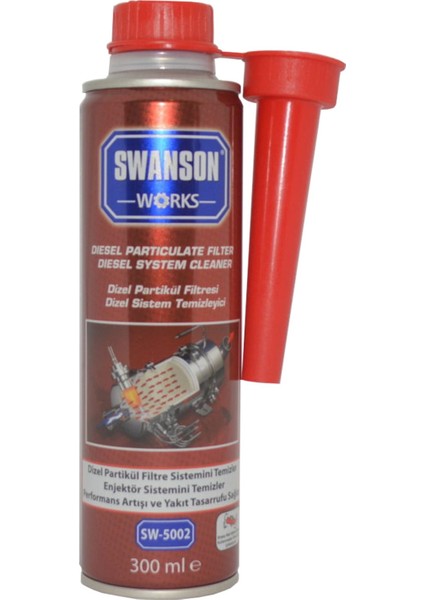 Dpf Dizel Partikül Filtresi Koruyucu ve Sistem Temizleyici 300 ml