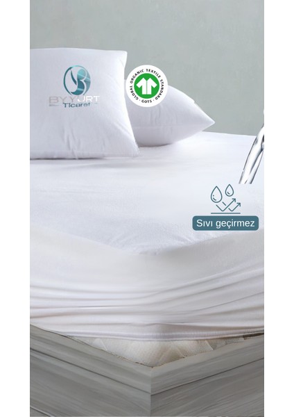 Mikro Sıvı Geçirmez Tek Kişilik Yatak Alezi Beyaz 100X200 fırsatları