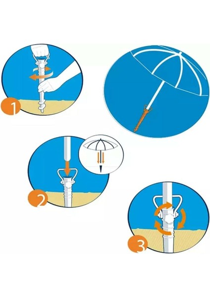 Plastik Şemsiye Sabitleme Kazığı fiyatları