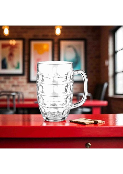 1 Adet 520 ml , Kırılmaz Polikarbon Plastik Bira Bardağı.( Dikkat: Ürün Cam Değildir!!! )