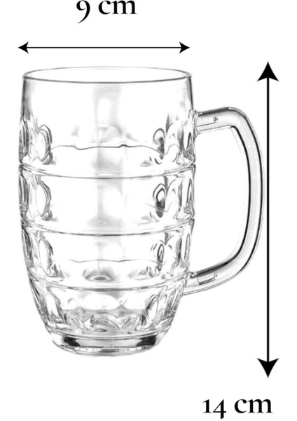 1 Adet 520 ml , Kırılmaz Polikarbon Plastik Bira Bardağı.( Dikkat: Ürün Cam Değildir!!! ) modelleri