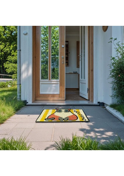 Sevimli Hayvan Tasarımlı Kapı Paspası fiyatları