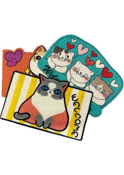 Sevimli Hayvan Tasarımlı Kapı Paspası indirimleri