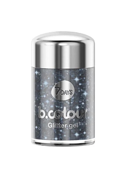 B.colour Mini Glitter Jel - 03 Ghost Bride - 10 gr