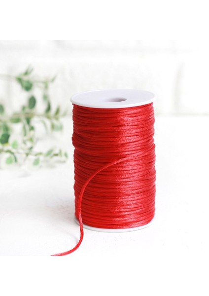 Sıçan Kuyruğu Ip 2 mm Kırmızı 90 mt