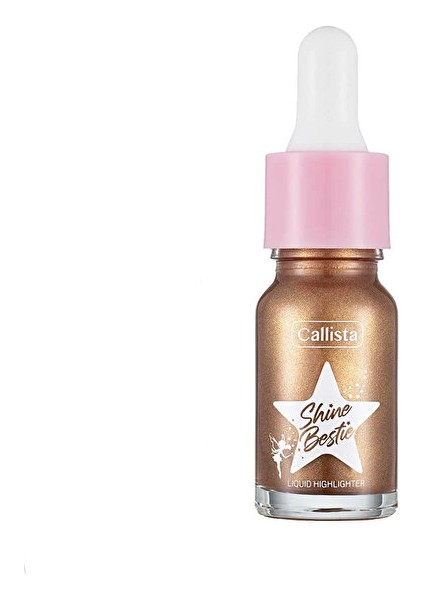 Shine Bestie Highlighter Likit- 04 Sunset Pixie - 1 Adet