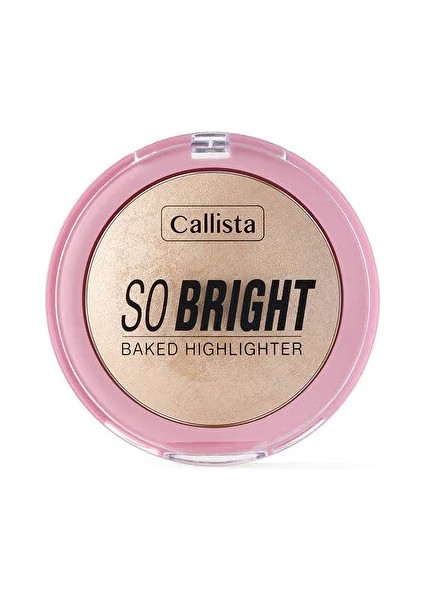 So Bright Baked Highlighter- 01 Snowy Light - 1 Adet