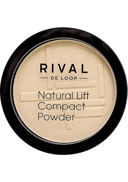Pudra Natural Lift Compact - No: 1 Alabaster - 10 gr