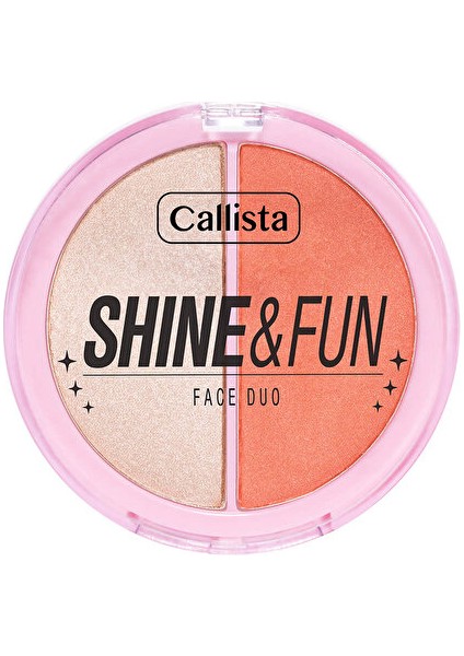 Shine & Fun Face Duo Allık - 120 Dream Team - 1 Adet