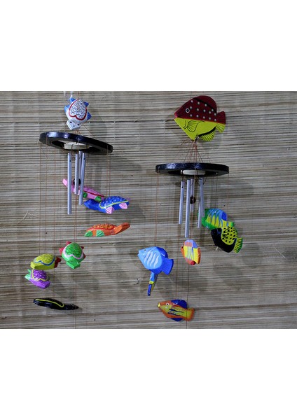 Hayvan Figürlü Rüzgar Çanı Model 1