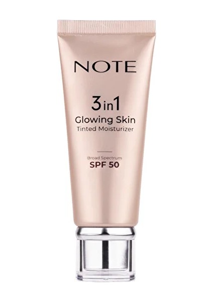 3 In 1 Glowing Skin - Tinted Moisturizer 50 Spf Işıltılı Krem - 1 Adet