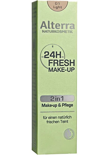 Fondöten - 24 Fresh 01 Light - 30 ml