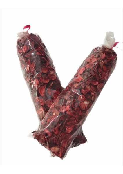 Kuru Gül Yaprakları, Süs ve Dekorasyon Için Romantik Hediye, Kırmızı Renk