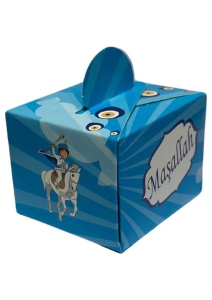 Mavi 25'li Lokum Kutusu, Şık ve Pratik Ikram Paketi, Güzel Sunumlar Için Ideal. fırsatları