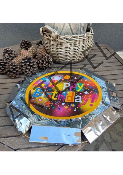 Renkli Doğum Günü Temalı Katlanabilir Pinyata ve Sopası, Eğlence Dolu Anlar Için Ideal fiyatları