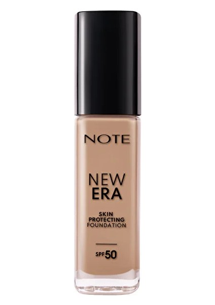 New Era Skin Protecting Nemlendirici Etkili Spf50 Hyaluronik Asitli Fondöten - 180 Dark Honey - 1 Adet