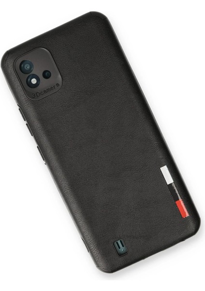 Realme C11 2021 Kılıf Loop Deri Silikon - Siyah Arbkd modelleri