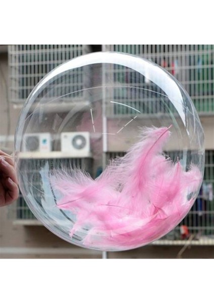 100'LÜ Pembe Kuş Tüyü, El Işi Balon Süsleme, 1.5x2 Cm, Parti ve Dekorasyon fiyatları