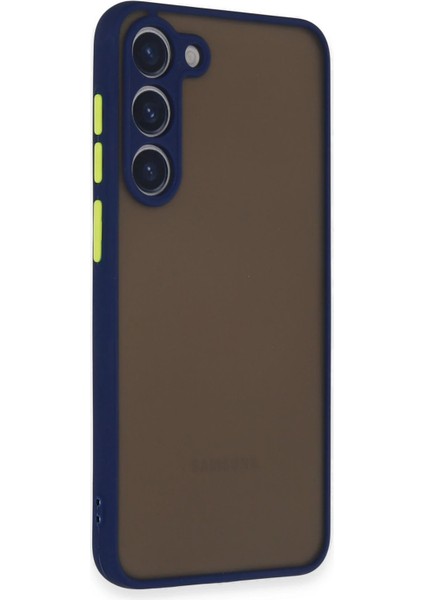 Samsung Galaxy S23 Kılıf Montreal Silikon Kapak - Lacivert Arbkd fiyatları