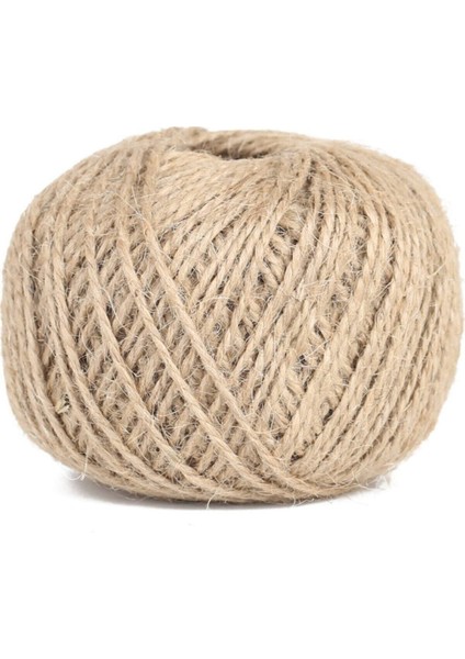 Haki Jüt Kırnap Hasır Ipi 100M, Çuval ve Kırnap Malzemesi, Dayanıklı ve Doğal Kullanım