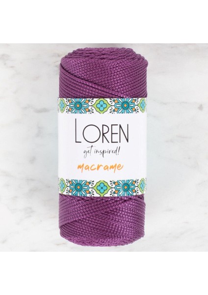 Macrame Mor El Örgü Ipi - Rm 0160 - 34347