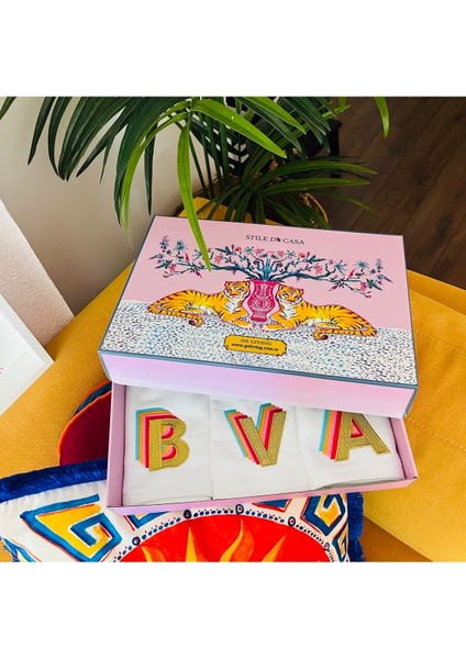 Kişiye Özel M Harfi Beyaz El Havlusu, Şık ve Kullanışlı, Tek Adet fırsatları