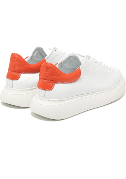 Erkek Sneaker ( Günlük) RC-25Y-058-R1960 John May Beyaz-Oranj fırsatları