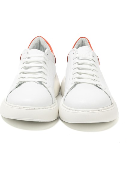 Erkek Sneaker ( Günlük) RC-25Y-058-R1960 John May Beyaz-Oranj