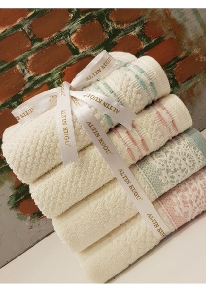 Evony Bronie Havlu 4'lü - Mint Pudra fırsatları