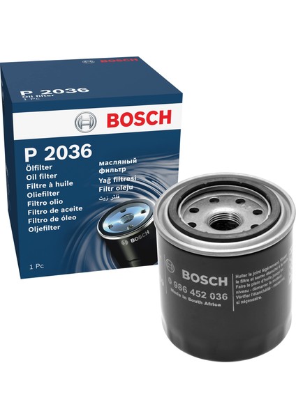 Honda Civic Fb7 1.6 Yağ Filtresi 2012-2016 Bosch