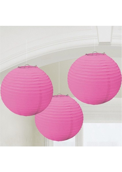Pembe Japon Kağıt Feneri, 30 Cm, Şık ve Dekoratif Aydınlatma Unsuru fiyatları