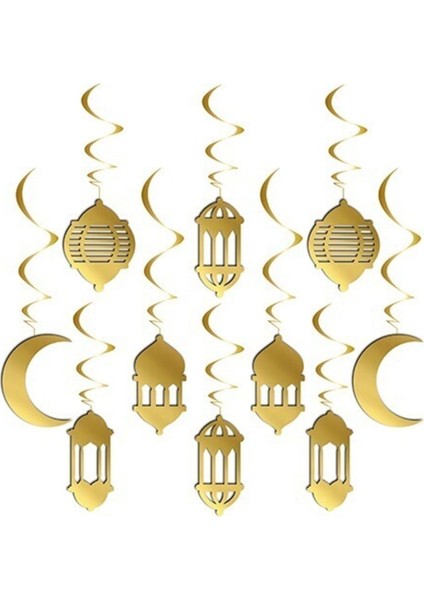 Ramazan Temalı 25 Parça Süsler Seti, Şık ve Renkli Dekorasyon Aksesuarları modelleri