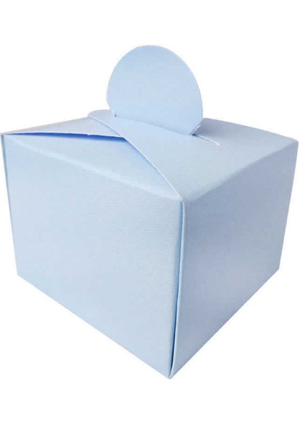 Mavi 25'li Renkli Karton Kutu, Lokumluk ve Makaronlar Için Ideal Seçenek indirimleri