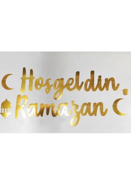 Turuncu Hoşgeldin Ramazan Uzar Yazı Banner, Şık ve Dikkat Çekici Tasarım. fiyatları