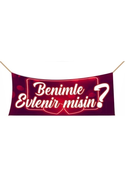 Renkli Evlilik Teklifi Pankartı, "benimle Evlenir Misin?" Tasarım, Yeni Model 721051