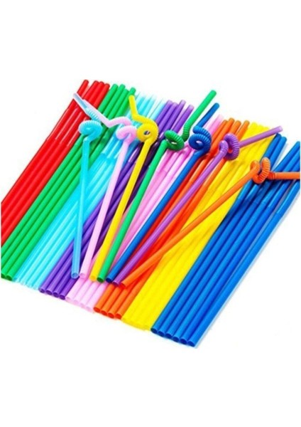 Beyaz 50'li Sanatçı Pipet Seti - Şık ve Kullanışlı El Işi Araçları