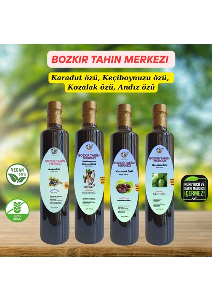 Sağlık Paketi ( Karadut, Keçiboynuz, Andız ve Kozalak) Özü 2800 gr modelleri