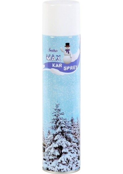 Soğuk Hava Spreyi 300ML, Eriyen ve Kokulu Parti Süsü, Beyaz