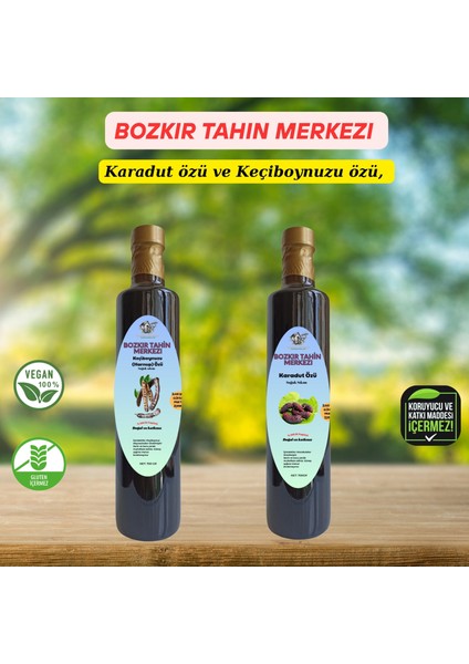 Karadut Özü 700 gr & Keçiboynuz Özü 700 gr (Soğuk Sıkım&doğal)