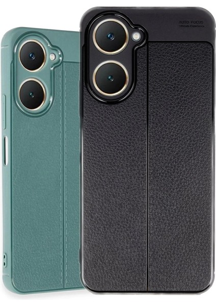 Vivo Y18 Kılıf Auto Focus Kapak - Koyu Yeşil fırsatları