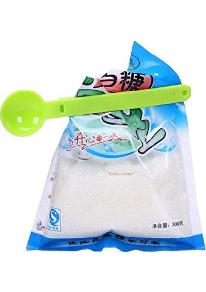 Ölçme Kaşıklı Poşet Klipsi 3'lü Paket