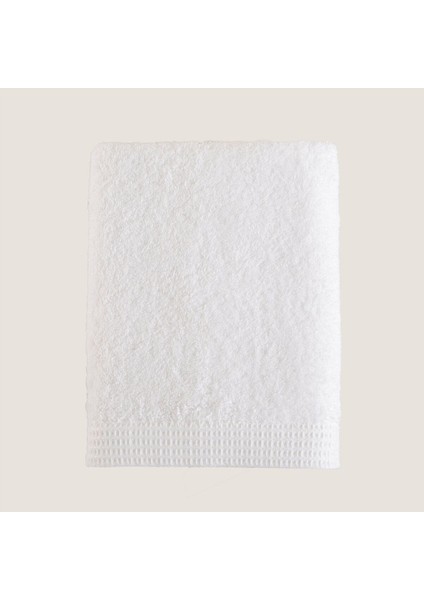 Yüz Havlusu 50X90 cm Beyaz, Yumuşak ve Şık Tasarım, Günlük Kullanım Için Ideal