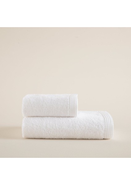 Yüz Havlusu 50X90 cm Beyaz, Yumuşak ve Şık Tasarım, Günlük Kullanım Için Ideal modelleri
