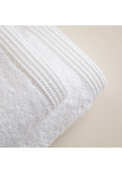 Yüz Havlusu 50X90 cm Beyaz, Yumuşak ve Şık Tasarım, Günlük Kullanım Için Ideal fırsatları
