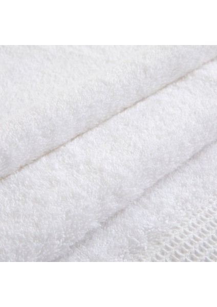 Yüz Havlusu 50X90 cm Beyaz, Yumuşak ve Şık Tasarım, Günlük Kullanım Için Ideal indirimleri