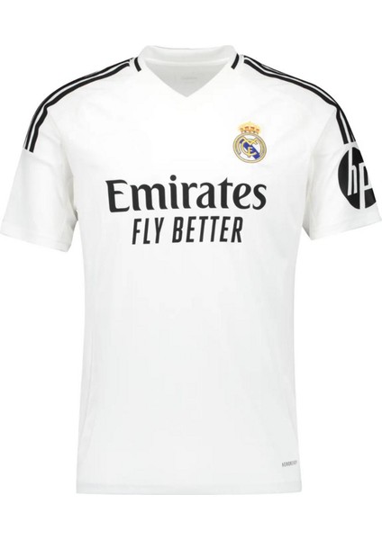 Real Madrid 2024/25 Iç Saha Isimsiz Yetişkin Forması Beyaz