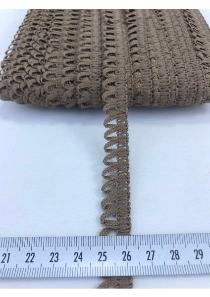 Vizon Tek Taraf Dekoratif Şerit 1 Metre En 1 Cm, Partiler ve Dekorasyon Için Şık Seçenek