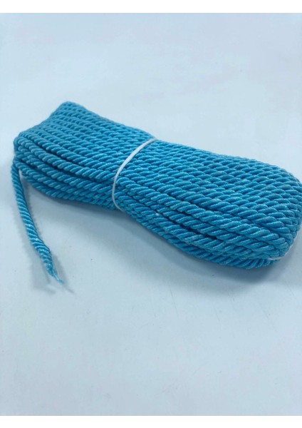Mavi Kordon 4mm, 10 Metre, Çeşitli El Işleriniz Için Ideal Malzeme