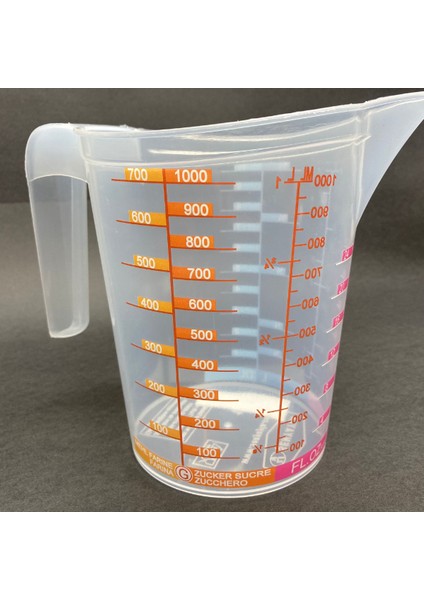 Özel Ölçü Kabı 1 Litre modelleri